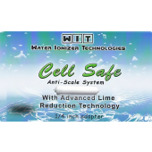 Cell Safe Anti-Scale Hard Water Filter -  Upgraded 20% More Media!